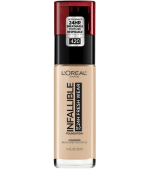 L'Oreal Infallible 24 Hour Fresh Wear Liquid Foundation discontinued