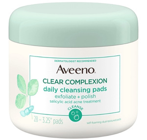 Aveeno Clear Complexion Daily Cleansing Pads discontinued