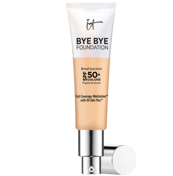 IT Cosmetics Bye Bye Foundation Full Coverage Moisturizer with SPF 50+ IT Cosmetics Bye Bye Foundation Full Coverage Moisturizer with SPF 50+ discontinued